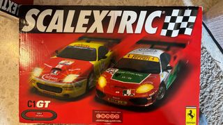 Scalextric C1 GT Ferrari Set