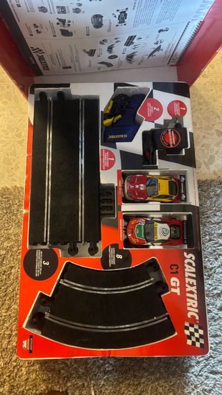 Scalextric C1 GT Ferrari Set