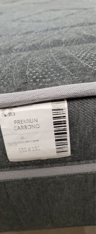 Colchón D'Sueños Visco-Carbono 150x190x28