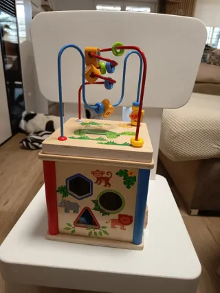 Juego de madera educativo