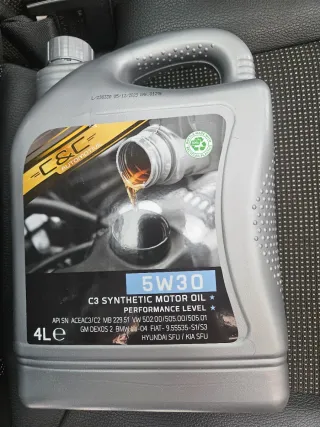 Aceite Automotive 5W30 Sintético 4L