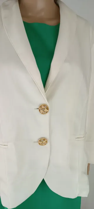 Chaqueta Crema Talla 42