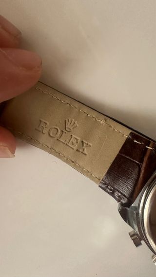 Orologio Rolex Daytona Marrone in Pelle