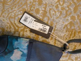 Bolso Zergatik azul y rosa