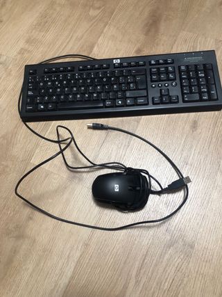 Teclado y Ratón HP Negro