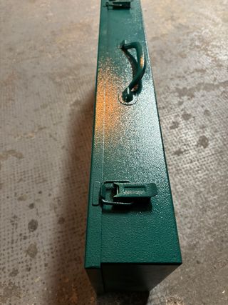 Bussole , estrattore + scatola metallo verde