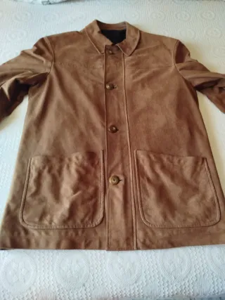 Parka hombre talla 50 marrón