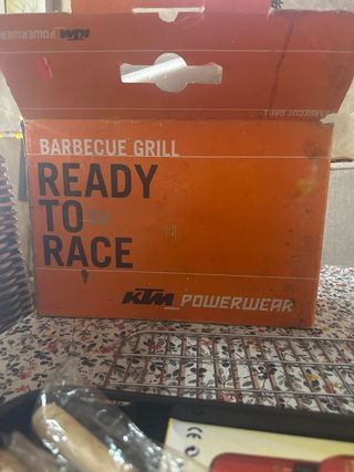 Parrilla Portátil KTM Racing