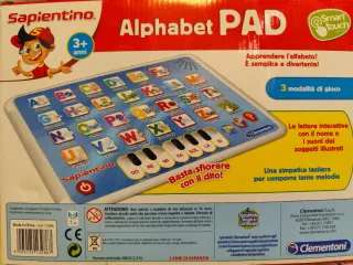 Tavoletta Clementoni Sapientino Alfabeto