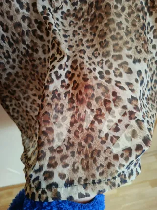 Camiseta estampado leopardo