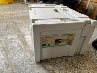 Lijadora Festool ETS 150/3 EQ + Caja + Lijas