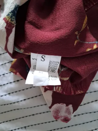 Top floral de tirantes