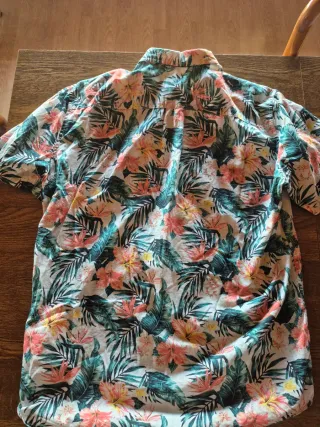 Camicia floreale uomo