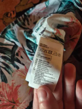 Camicia floreale uomo