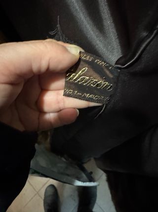 Abrigo de piel largo