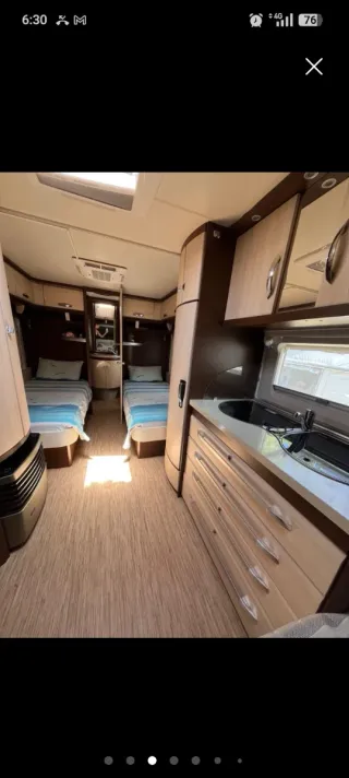 EXCELENTE CARAVANA HOBBY PRESTIGE 560 ALTA GAMA