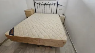 Cama con colchón