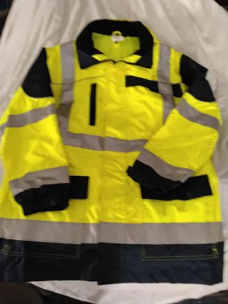 Parka reflectante alta visibilidad