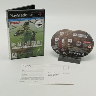 Metal Gear Solid 3 Subsistence PS2 in Francese