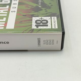 Metal Gear Solid 3 Subsistence PS2 in Francese