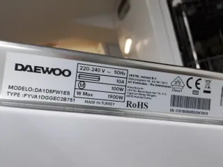 Lavavajillas Daewoo  NUEVO CON GOLPE