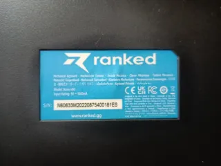 Teclado Mecánico Gaming RGB Negro