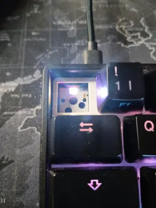 Teclado Mecánico Gaming RGB Negro