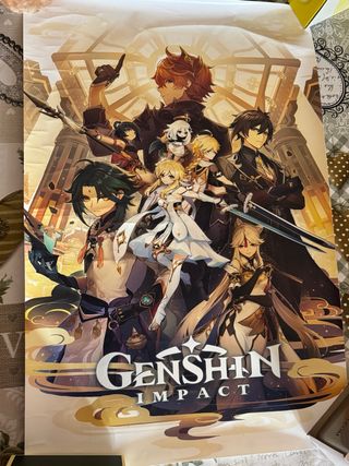 Poster Collezione Manga Genshin Impact