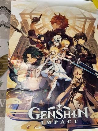 Poster Collezione Manga Genshin Impact