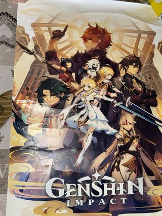 Poster Collezione Manga Genshin Impact