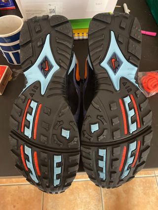 Zapatillas Nike Air Terra Humara Azul Naranja