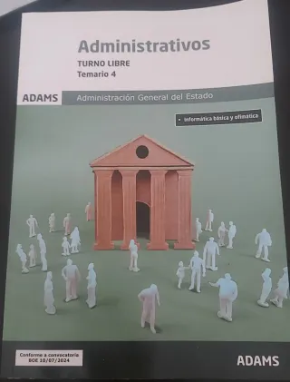 Oposiciones libros Administrativos del Estado