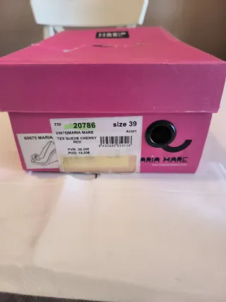 Zapatos cuña Maria Mare fucsia