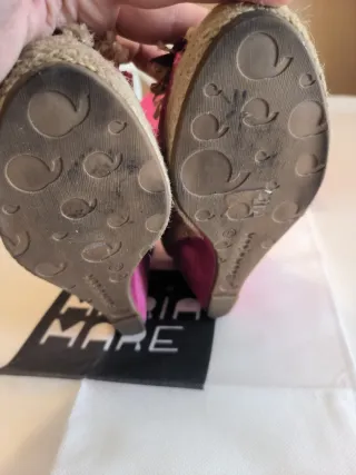 Zapatos cuña Maria Mare fucsia