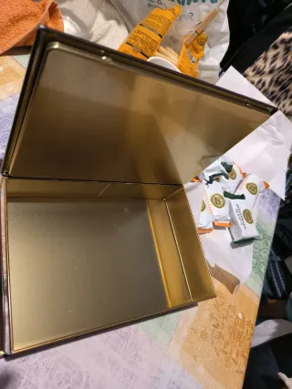 Caja Metálica Decorada Animales Selva