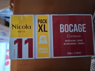 Nicola Pack 40 Cápsulas Café Bocage Cremoso