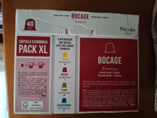 Nicola Pack 40 Cápsulas Café Bocage Cremoso