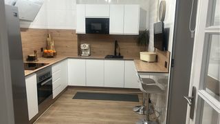 Set de taburetes altos de cocina