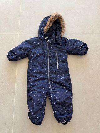 Traje de nieve infantil estampado