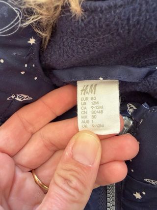 Traje de nieve infantil estampado