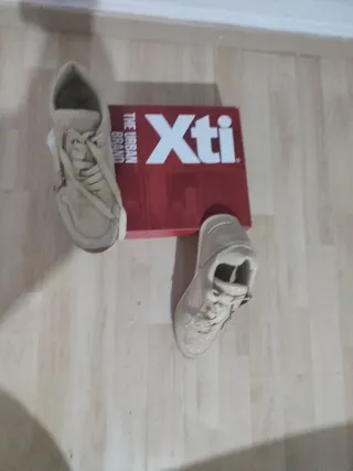 Zapatos Xti Beige Talla 40 Urbanos Cómodos