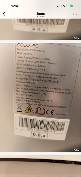 Cecotec ForceClima 9100 Soundless