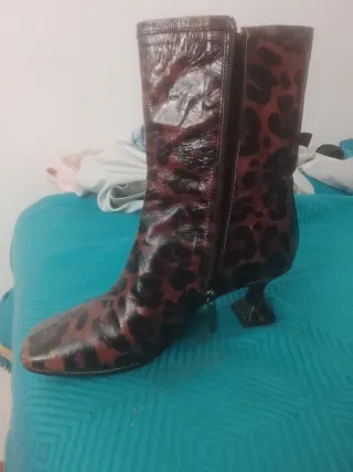 Botas Pons Quintana Piel Animal Print