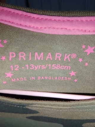 Camiseta camuflaje Just Be Yourself 12/13 años