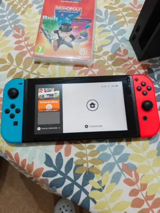 Nintendo Switch + Accesorios y Juego