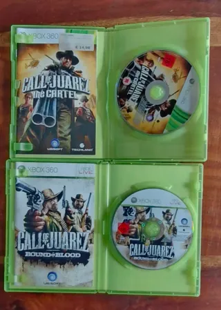 🇪🇦 Lote 2 juegos Call of Juarez Xbox 360