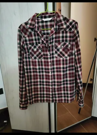 Camicia a quadri donna