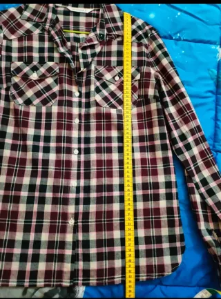 Camicia a quadri donna