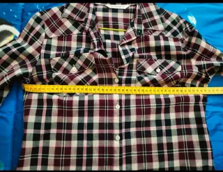 Camicia a quadri donna