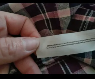 Camicia a quadri donna